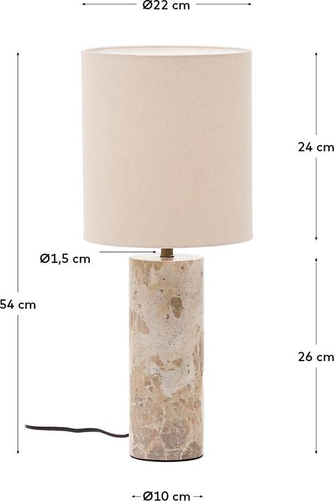 Actual product image Kave Home Raze (E27)