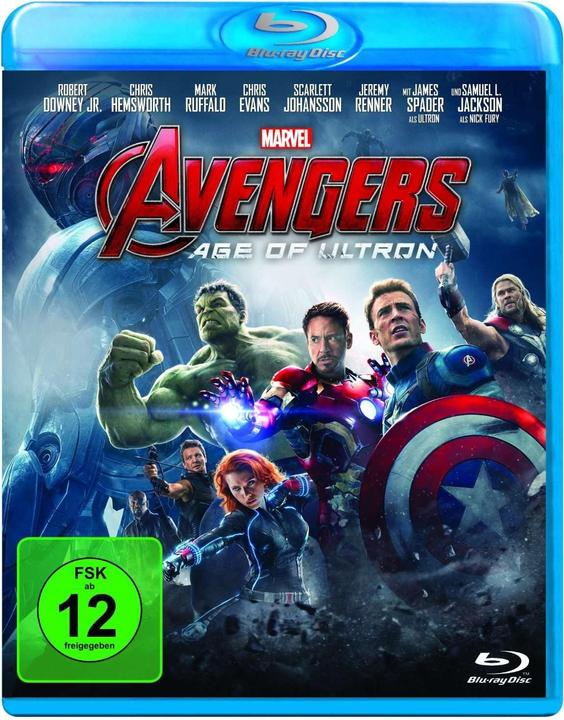 Avengers Age of Ultron (Blu-ray, 2015, German, English, Turkish)