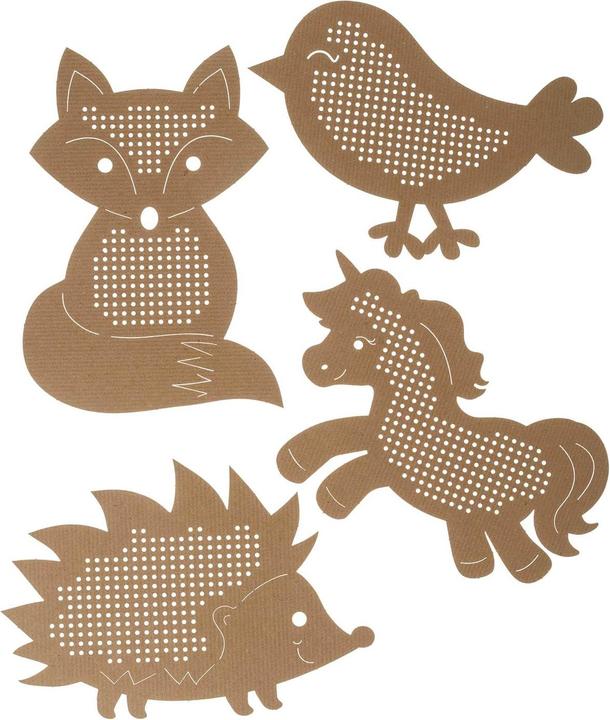Actual product image Ursus Embroidery set cross stitch animals 12 motifs