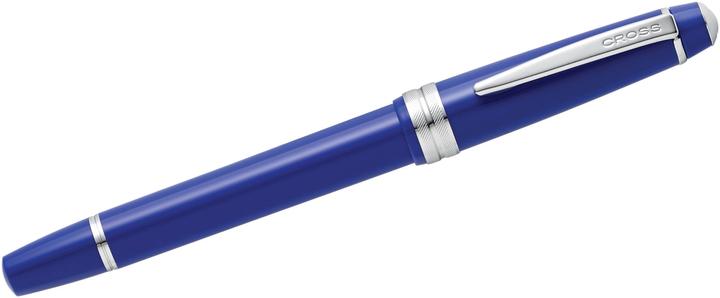 Immagine prodotto Cross Penna stilografica Bailey Lacca blu chiaro Pennino M Scatola regalo (lacca blu, 1 x)