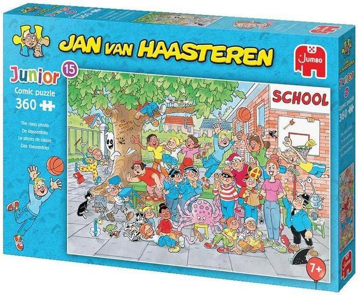 Actual product image Jan van Haasteren Puzzle Junior Class Photo, 360 pieces. (360 pieces)