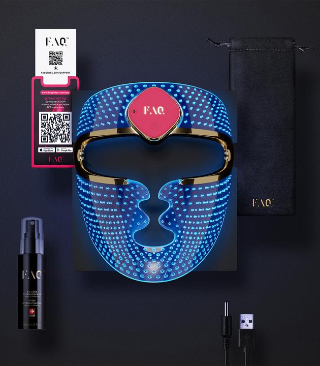 Productafbeelding FAQ LED-gezichtsmasker 201