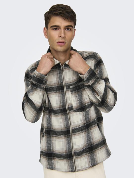 Produktbild Only & Sons Onsaustin Wool Zip Overshirt Noos (XXL)