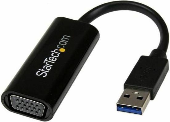StarTech Adattatore Video VGA USB 3.0 Sottile (USB-A, USB-C, 1 Porti)