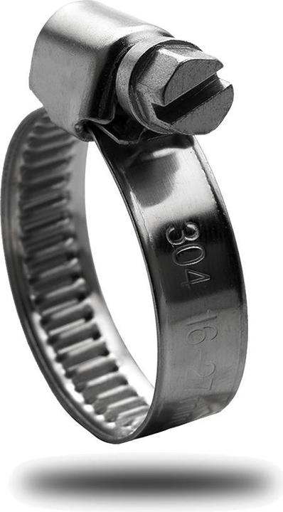 Produktbild Offgridtec Profi Schlauchschellen 16mm - 27mm Spannbereich rostfrei V2 Edelstahl DIN3017 Bandbreite 9mm 12 Stk.