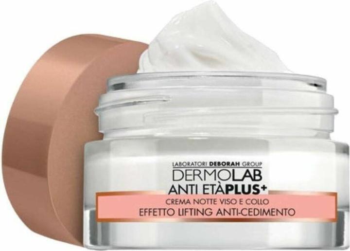 Actual product image Deborah Milano Face And Neck Night Cream, Lifting And Anti-sagging Effect 50ml (50 ml)