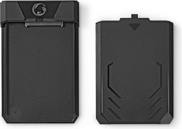 Immagine prodotto Nedis Contenitore per disco rigido da 2,5 pollici SATA II connessione USB 3.1 USB Type-A Alluminio / (2.5")