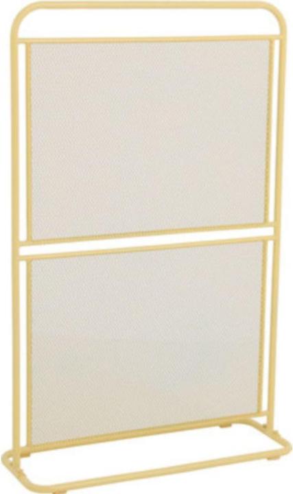 Garden Pleasure Paravento per esterni Divido giallo 80,0 x 124,0 cm (124 cm)