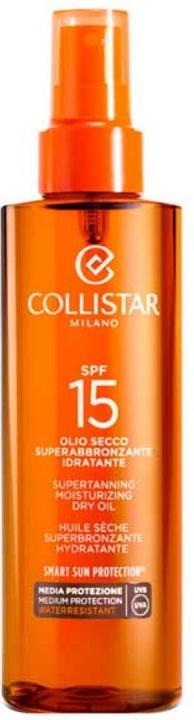 Immagine prodotto Collistar Supertanning Dry Oil (Crema solare, SPF 15, 200 ml, 150 g)