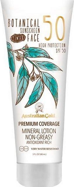 Actual product image Australian Gold Botanical (Sun cream face, SPF 50, 88 ml)