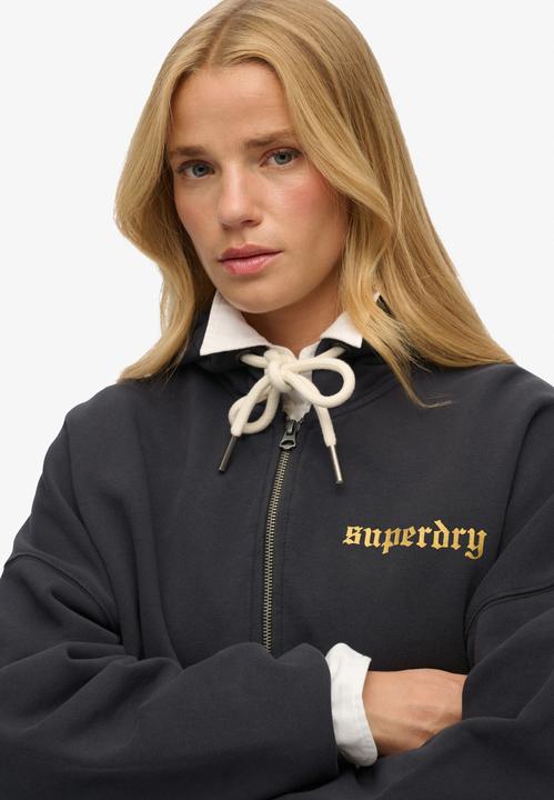Image du produit Superdry Sweat à capuche zippé oversize Old School Tattoo (10)