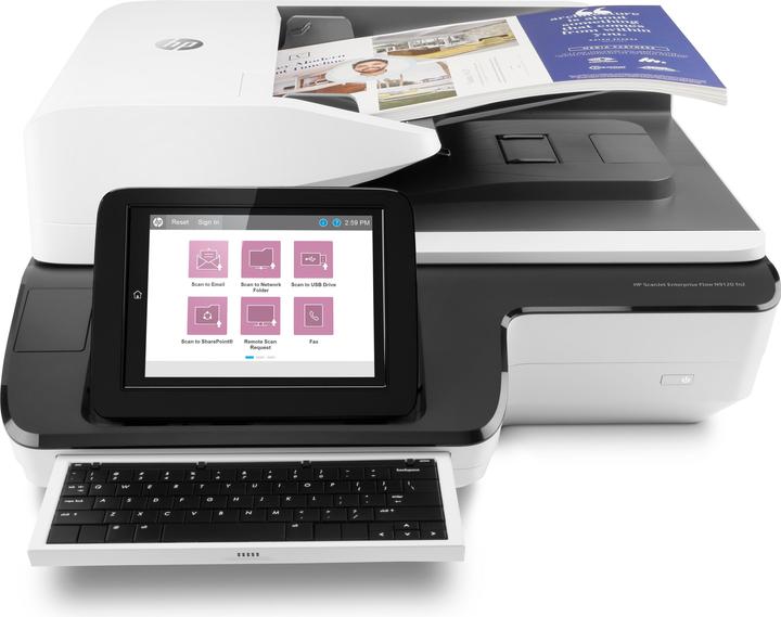Produktbild HP ScanJet Enterprise Flow N9120 fn2 - Dokumentenscanner - Flachbett: CCD / ADF: CI (USB)