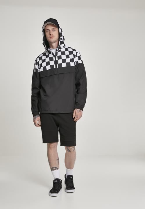 Actual product image Urban Classics Check Pull Over Jacket (S)