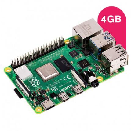 Produktbild HutoPi Raspberry Pi 4 4GB Starter Kit