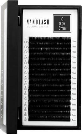 Actual product image Nanolash Volume Lashes False Lashes for Professional Eyelash Extensions Volume Eyelash Extensions 9m (Artificial eyelashes)