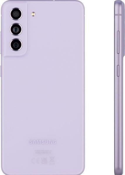 Actual product image Samsung Galaxy S21 FE 5G EU (256 GB, Lavender, 6.40", Dual SIM, 12 Mpx, 5G)
