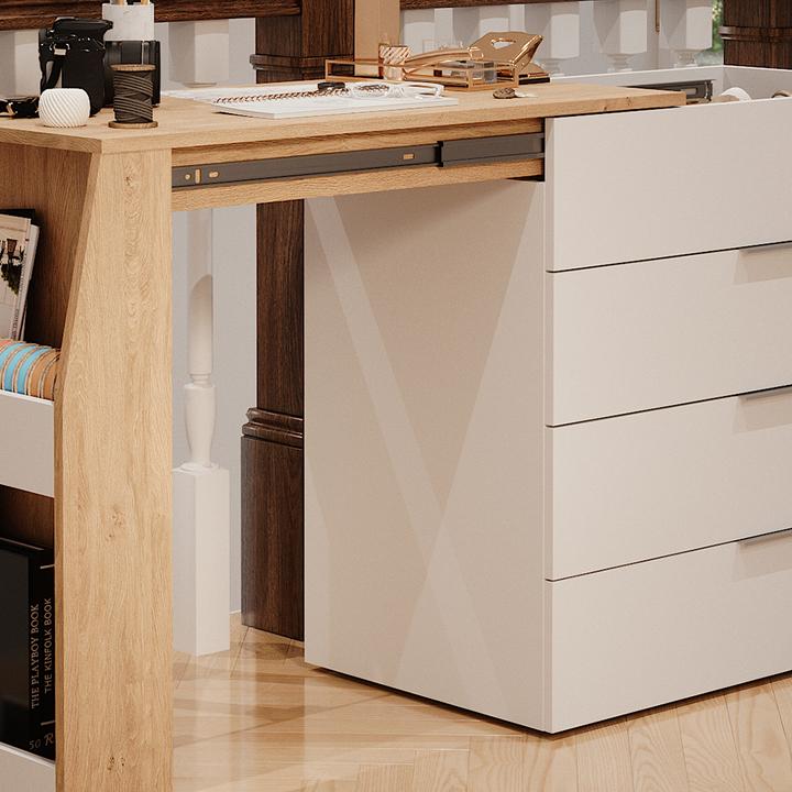 Actual product image Vicco Basteltisch Iva (95.50 cm, 47 cm)