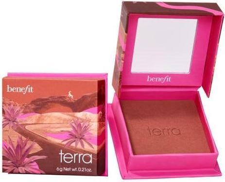 BeneFit Cosmetics BENEFIT Wanderful World Blushes Terra Powder Blusher róż w pudrze Golden Brick-Red 6g (Golden Brick-Red)