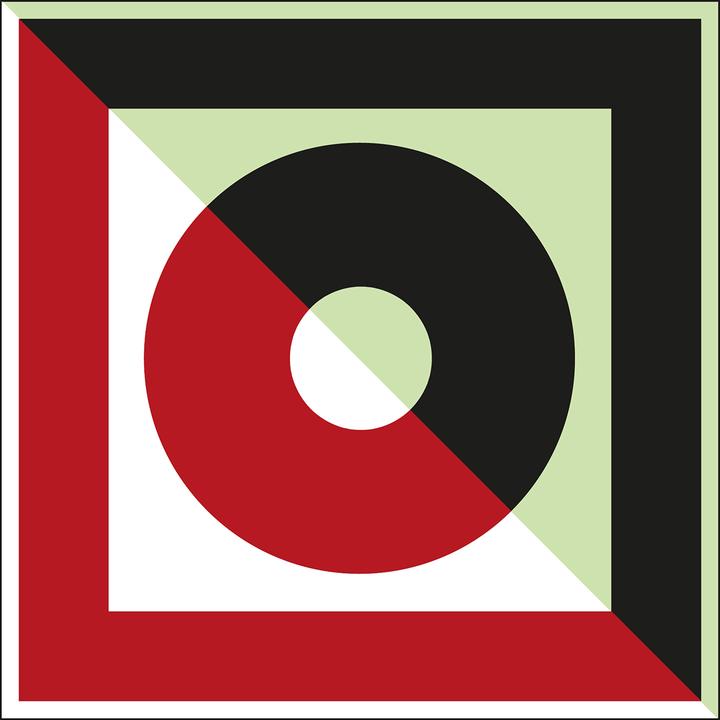 Image du produit Brady F/X294/NT-SA-PHOLUMC-150x150/1-B, Pictogramme de sécurité phosphorescent dans l'obscurité
