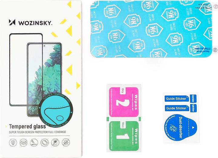 Actual product image Wozinsky Nano Flexi Glass Hybrid Screen Protector Tempered Glass for Samsung Galaxy A42 5G (1 Piece, Samsung Galaxy A42 5G)