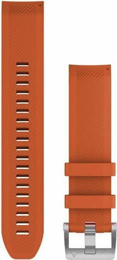 Image du produit Garmin MARQ Bracelet de remplacement Quickfit 22mm silicone, orange