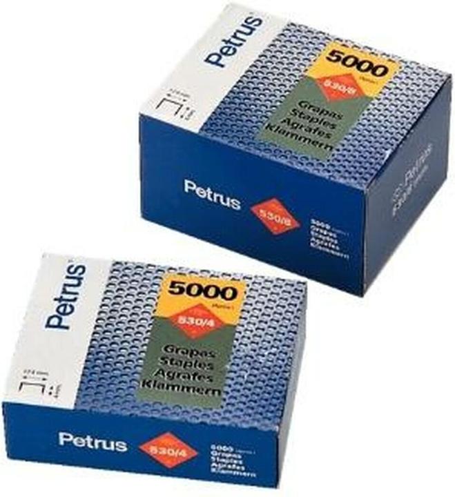 Petrus Heftklammern 530/8 8 mm (40 Stück)