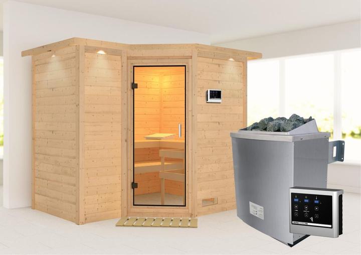 Actual product image Karibu Sahib 2 with roof rim (9 KW external control)