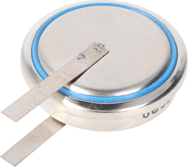 Image du produit Varta CP300H NiMH Akku aufladbare NiMH Knopfzelle mit Lötfahne U-Form, 1,2V, 300mAh (1 pcs, 300 mAh)