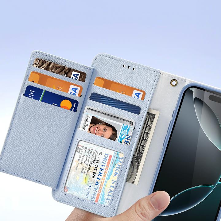 Actual product image Dux Ducis Lawa Series MagSafe Leatherette Bookcover Cover (Apple iPhone 16 Pro Max)