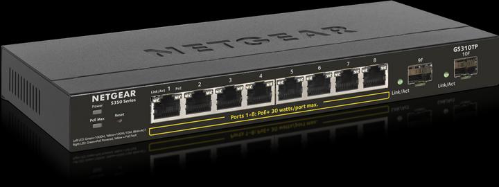 Image du produit Netgear GS310TP-100EUS (10 ports)