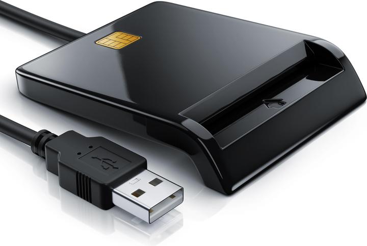Actual product image CSL HBCI chip card reader, USB card reader HBCI capable for fast online identification (USB)