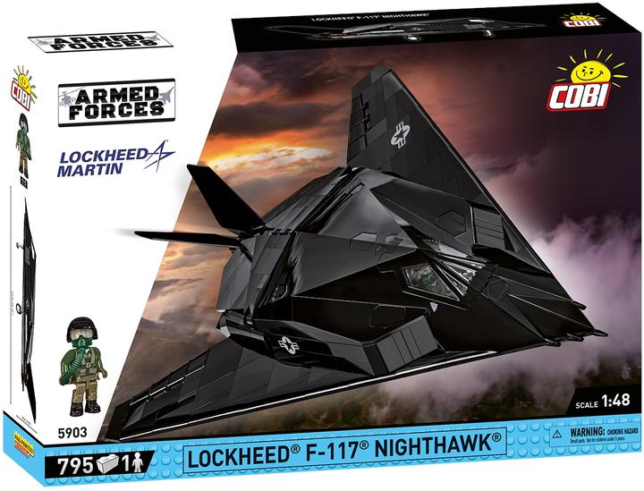 Actual product image Cobi F-117 Nighthawk / 795 pcs.