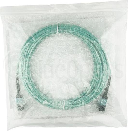 Actual product image BlueOptics Telesis AT-MTP12-7 compatible MTP-MTP OM3 patch cable 7.5 metres