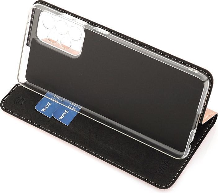 Actual product image Wave BookCase -suojakotelo, Samsung Galaxy A52 / A52 / A52s, ruusukulta (Samsung Galaxy A52s 5G, Samsung Galaxy A52 5G, Samsung Galaxy A52)