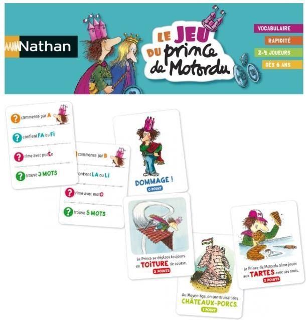 Produktbild Nathan le Jeu du Prince de Motordu Brettspiel Lernen (Französisch)