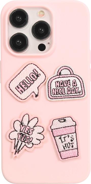 Produktbild PhoneLook Sticker Aufkleber für Handy/Tablet/Computer 3D gestickt Hello! Bubble