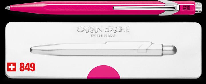 Actual product image Caran d'Ache 849 Fluo mit Etui (Rose, 1 x)