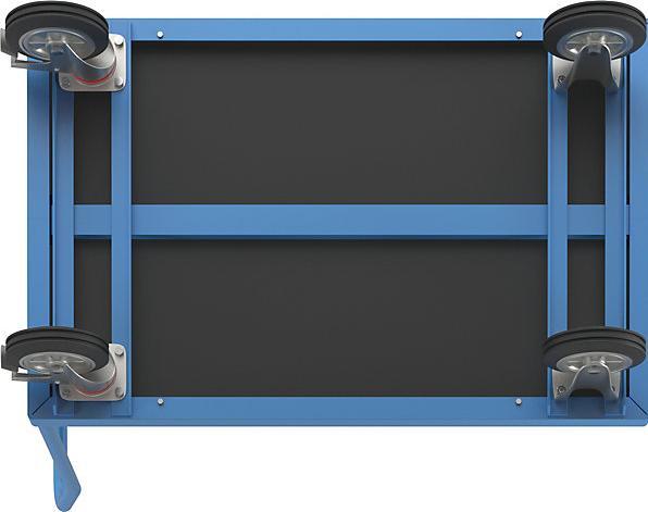 Produktbild eurokraft pro Premium-Plattformwagen (1000 kg)