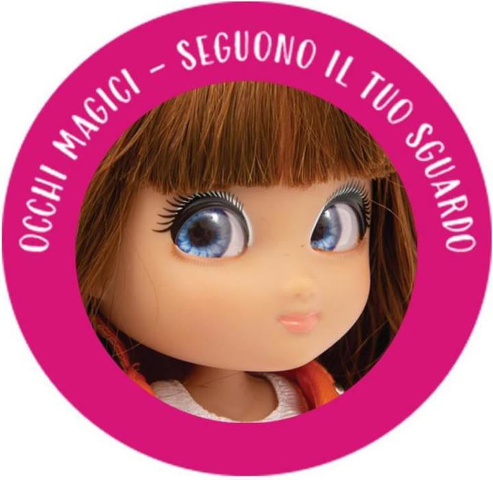 Immagine prodotto Unique eyes Bambola articolata alta 25cm, con occhi grandi magici e profondi, segue il tuo sguardo, Amy, Sofia e