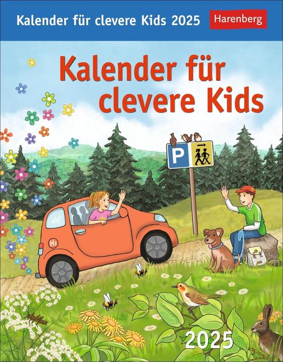 Produktbild Harenberg Kalender für clevere Kids Tagesabreisskalender 2025 (Deutsch)