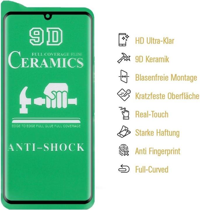 Actual product image Protectorking 3x Ceramic-Glass Full Cover HD Klar (3 Piece, Xiaomi Redmi Note 10 Pro)