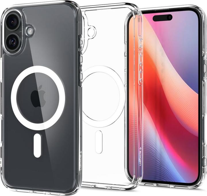 Image du produit Spigen Ultra Hybrid MAG iPhone 16 Plus Max 6,7" Magsafe biały/white ACS08075 (Apple iPhone 16 Plus)
