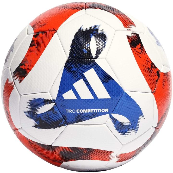 adidas Piłka nożna Tiro Competition biało-niebiesko-czerwona HT2426 4 (4)