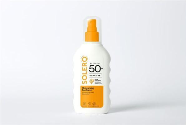 Immagine prodotto Solero Sonnenspray feuchtig SPF50+ 200ml (Spray solare, SPF 50+, 200 ml)