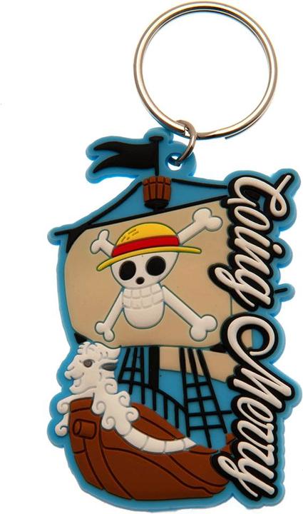 Actual product image One Piece Going Merry PVC Keyring