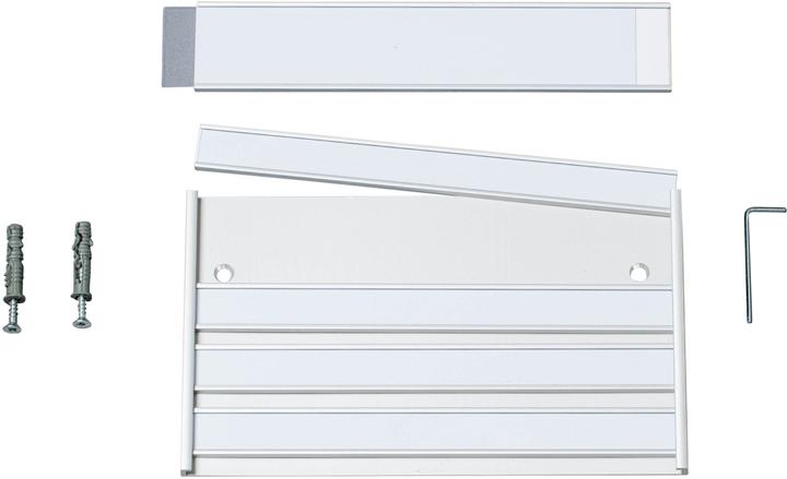 Produktbild Ultradex Türschild Serie silver BxH 180x108mm Aluminium eloxiert