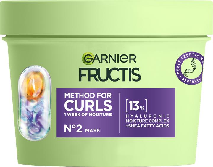 Produktbild Garnier Fructis Method for Curls mask for curly hair - 370 ml (370 ml)