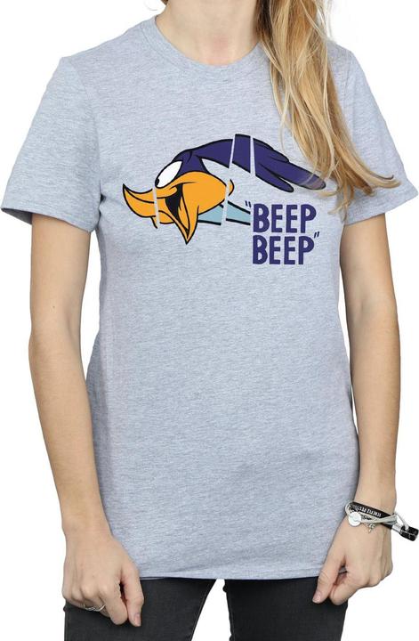 Immagine prodotto Looney Tunes Beep Beep Maglietta Ampia Beep Beep Donna (XL)