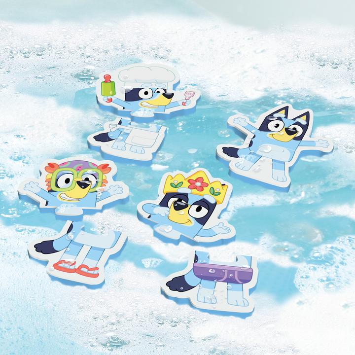 Actual product image Tomy Bluey Puzzle de bain