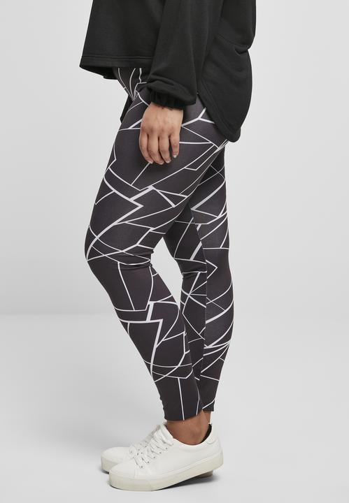 Actual product image Urban Classics Ladies AOP Leggings (L)